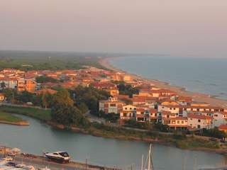 Zátoka - pohled c Castiglione della Pescaia